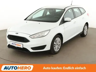 Gebraucht Ford Focus Trend 101 PS (74 kW) 2018 Weiß Kombi