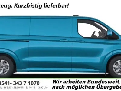 Neu Ford E-Transit Limited 160 kW (218 PS) 2026 Digital aqua blue metallic Van