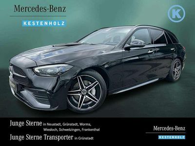 Gebraucht Mercedes C200 AMG 163 PS (119 kW) 2023 Obsidianschwarz Kombi