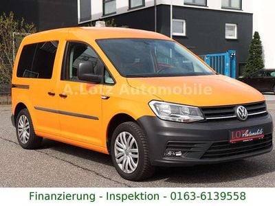 Begagnad VW Caddy 131 HK (96 kW) 2020 Orange Minibuss