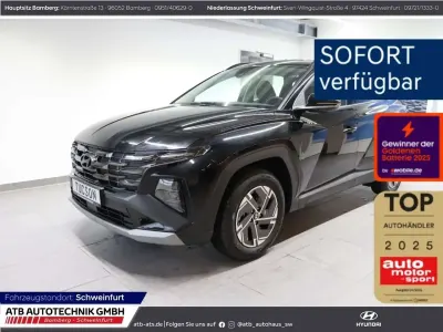 Neu Hyundai Tucson Select 150 PS (110 kW) 2025 Met (schwarz SUV