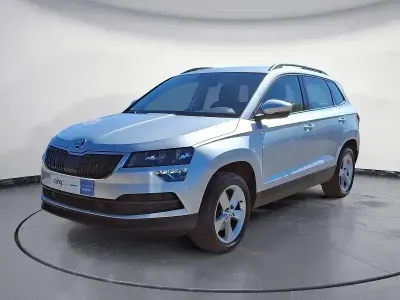 Gebraucht Skoda Karoq Ambition 116 PS (85 kW) 2018 Silber SUV