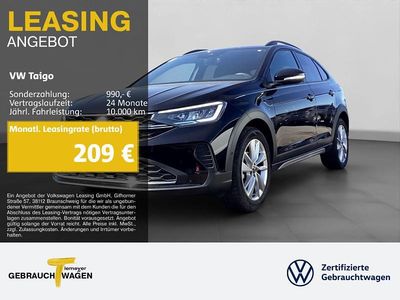 Gebraucht VW Taigo Goal 116 PS (85 kW) 2025 Schwarz SUV