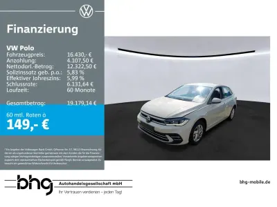 Gebraucht VW Polo Style 95 PS (69 kW) 2022 Grau Kleinwagen