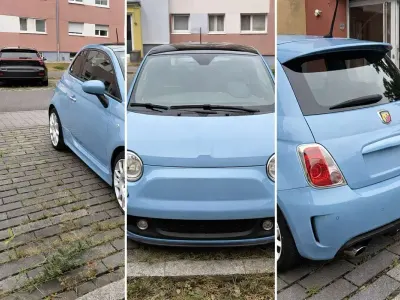 Gebraucht Abarth 500 135 PS (99 kW) 2013 Blau Kleinwagen