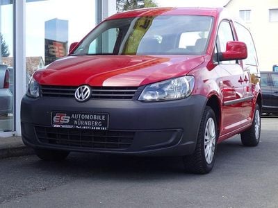 Usata VW Caddy Trendline 86 CV (63 kW) 2013 Rosso Monovolume