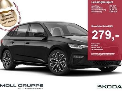 Neu Skoda Scala 150 PS (110 kW) 2026 Schwarz Kleinwagen