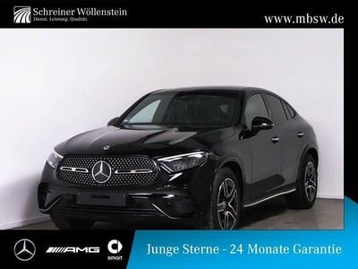 Gebraucht Mercedes GLC450 AMG 367 PS (269 kW) 2024 Unilack schwarz uni Coupé