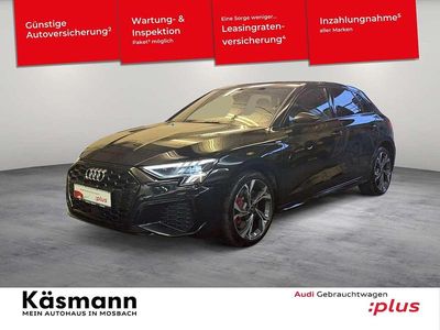 Mythosschwarz metallic (metallic) Gebraucht 2022 Audi A3 S-Line Limousine | 26.950 € (Etwas zu teuer)