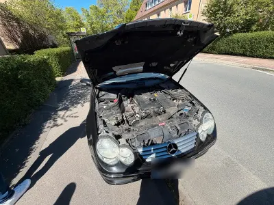 Brugt Mercedes C180 143 HK (105 kW) 2006 Sort Coupe