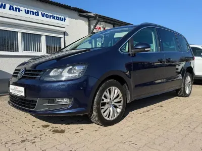 Gebraucht VW Sharan Highline 200 PS (147 kW) 2012 Blau Van / Kleinbus