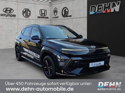 Gebraucht Hyundai Kona N Line 129 PS (94 kW) 2025 Schwarz SUV