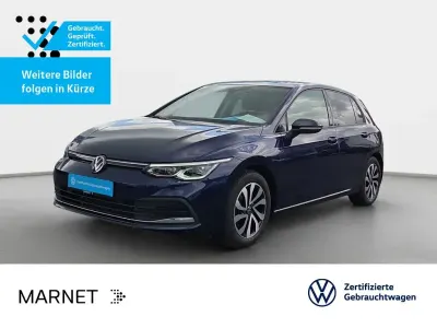 Brugt VW Golf VIII Active 150 HK (110 kW) 2022 Blå Sedan