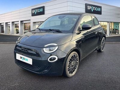 Gebraucht Fiat 500e La Prima 86 kW (118 PS) 2023 Schwarz Cabrio