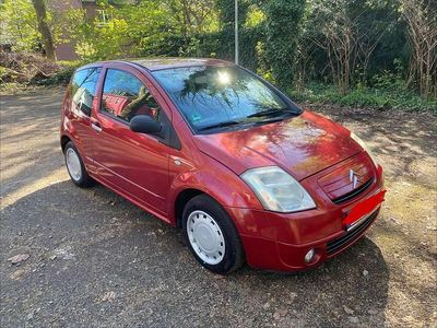Gebraucht Citroën C2 60 PS (44 kW) 2004 Rot Kleinwagen