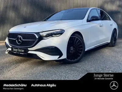 Gebraucht Mercedes E220 AMG 360 PS (264 kW) 2025 Unilack polarweiß uni Limousine