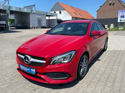 Gebraucht Mercedes CLA200 AMG line 156 PS (114 kW) 2017 Rot Coupé