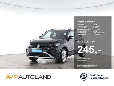 Schwarz Gebraucht 2025 VW T-Cross Goal SUV | 23.920 € (Guter Preis)
