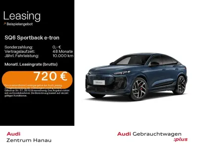 Gebraucht Audi SQ6 Sportback e-tron Ambiente 359 kW (489 PS) 2025 Plasmablau metallic SUV