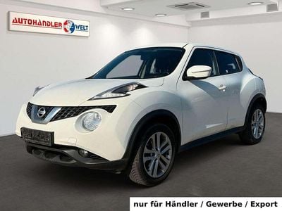 Gebraucht Nissan Juke Acenta 117 PS (86 kW) 2015 Weiß SUV