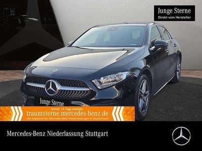 Schwarz Gebraucht 2022 Mercedes A250 Advanced Limousine | 24.890 € (Fairer Preis)