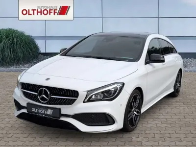 Gebraucht Mercedes CLA200 AMG line 156 PS (114 kW) 2018 Polarweiss Kombi