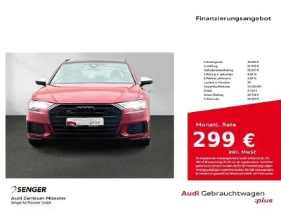 Gebraucht Audi S6 Ambiente 344 PS (253 kW) 2021 Tangorot metallic Kombi
