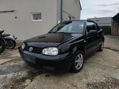 Gebraucht VW Golf Cabriolet 110 PS (80 kW) 2000 Schwarz Cabrio