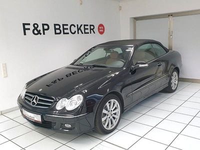 Gebraucht Mercedes CLK320 224 PS (164 kW) 2009 Schwarz Cabrio