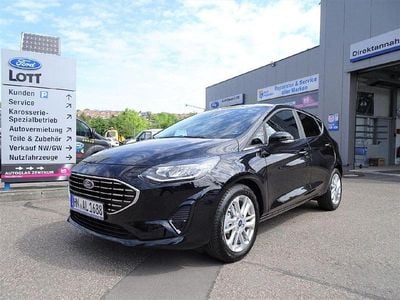 Gebraucht Ford Fiesta Titanium 125 PS (91 kW) 2022 Schwarz metallic Kleinwagen