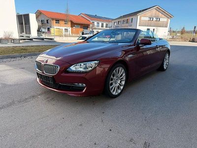 Gebraucht BMW 650 Cabriolet Sport Line 449 PS (330 kW) 2012 Rot Cabrio