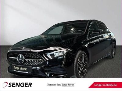 Gebraucht Mercedes A250 AMG 218 PS (160 kW) 2022 Unilack nachtschwarz Limousine