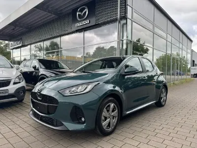 Ny Mazda 2 Exclusive-Line 116 HK (85 kW) 2026 Grøn Hatchback