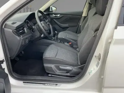 Gebraucht Skoda Kamiq Clever 95 PS (69 kW) 2021 Weiß SUV