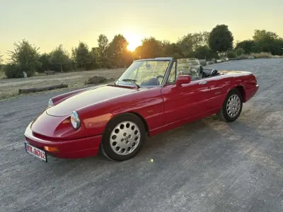 Gebraucht Alfa Romeo Spider 120 PS (88 kW) 1993 Rosso alfa Cabrio