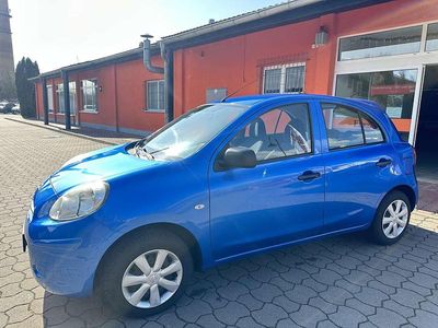 Gebraucht Nissan Micra Visia 80 PS (58 kW) 2011 Active blue metallic Kleinwagen