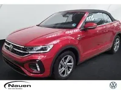 Gebraucht VW T-Roc Cabriolet R-line 150 PS (110 kW) 2025 Kings red metallic (rot) Cabrio