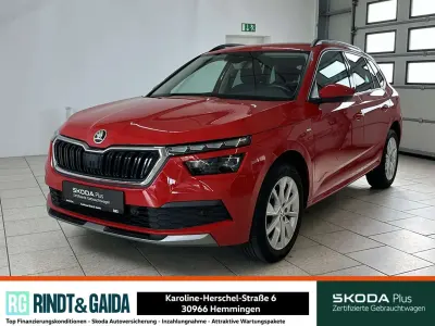 Gebraucht Skoda Kamiq Clever 110 PS (80 kW) 2021 Rot SUV
