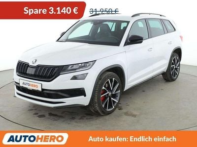 Gebraucht Skoda Kodiaq RS 239 PS (175 kW) 2019 Weiß SUV