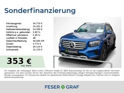 Gebraucht Mercedes GLB200 150 PS (110 kW) 2024 Spektralblau met SUV