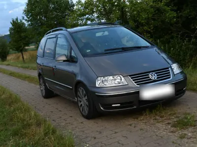 Gebraucht VW Sharan 150 PS (110 kW) 2008 Grau Van / Kleinbus