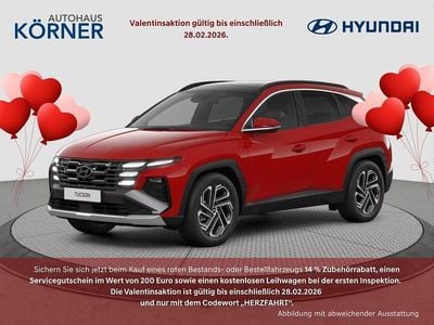 Rot Neu 2026 Hyundai Tucson Trend SUV | 32.995 € (Guter Preis)
