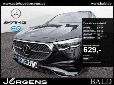Gebraucht Mercedes E200 AMG 204 PS (150 kW) 2024 Metalliclack obsidianschwarz Limousine