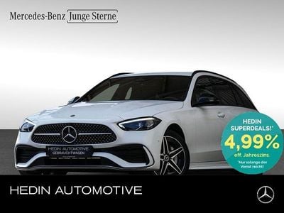 Gebraucht Mercedes C300e AMG 313 PS (230 kW) 2024 Polarweiß Kombi