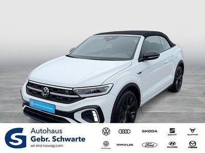 Gebraucht VW T-Roc Cabriolet R-line 150 PS (110 kW) 2023 Weiß Cabrio