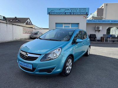 Gebraucht Opel Corsa 87 PS (63 kW) 2010 Blau Kleinwagen