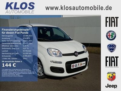 Weiss Neu 2025 Fiat Panda Kleinwagen | 14.490 € (Fairer Preis)