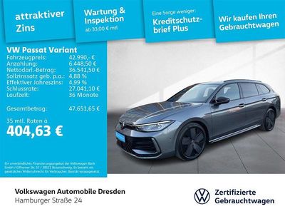 Diabasgrau metallic Neu 2025 VW Passat R-line Kombi | 42.990 € (Guter Preis)