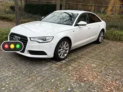 Używany Audi A6 S-Line 310 KM (228 kW) 2014 Biały Sedan/Limuzyna