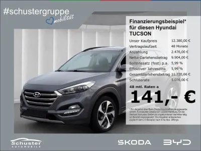 Gebraucht Hyundai Tucson Premium 185 PS (136 kW) 2018 Grau SUV
